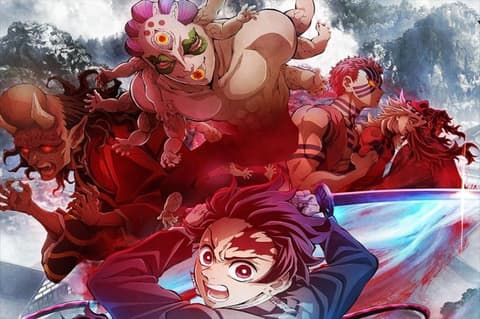 انمي قاتل الشياطين الجزء الثالث الحلقة 6 مترجم للعربية Kimetsu no Yaiba