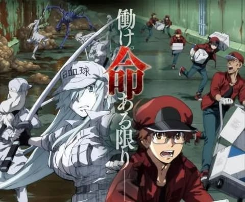 انمي Hataraku Saibou Black الحلقة 10